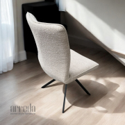 Scaun de stofa Ana silent natural