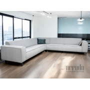 Canapea de stofă block white/blue