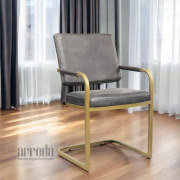 Scaun de piele naturală bronko piele industrial cuba