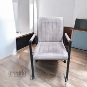 Scaun de piele naturală laura piele industrial vintage