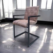 Scaun de piele naturală sill piele africa tabaco