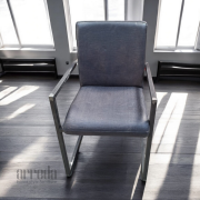 Scaun de piele naturală soem piele industrial  cuba