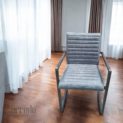 Scaun de piele regenerată safira bul niagara