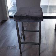 Scaun de stofă barhoker adore antracit 65