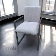 Scaun de stofă safira jeans dolphin