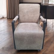Fotoliu din piele naturală fat boy piele africa tin