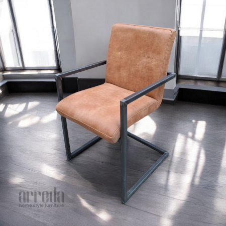 Scaun de piele naturală soem piele africa walnut