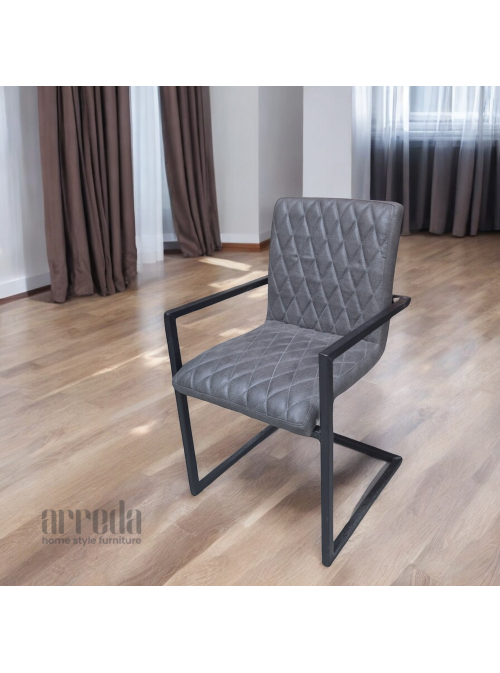 Scaun de piele naturală mary relax moro