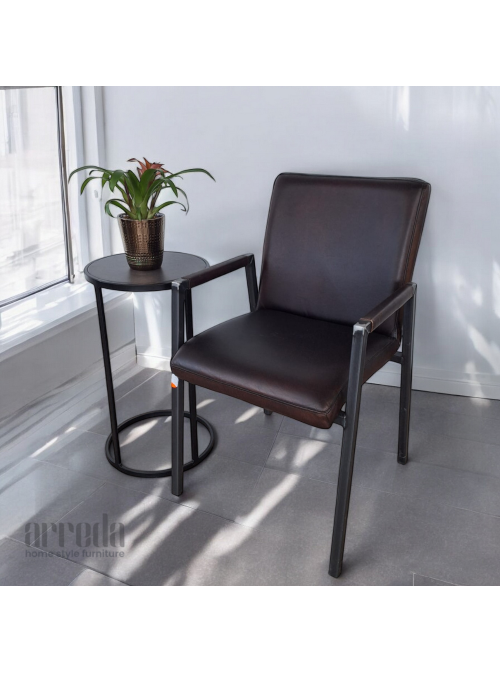 Scaun de piele naturală soem piele industrial cuba
