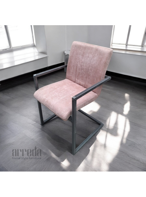 Scaun de piele regenerată safira piele bull magnollia