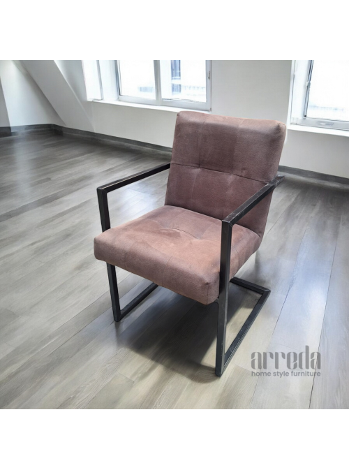 Scaun de stofă olli relax brown