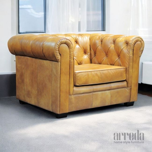 Canapea bergamo 1,5 locuri ind light brown