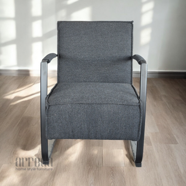 Fotoliu din stofă sill stofa grey