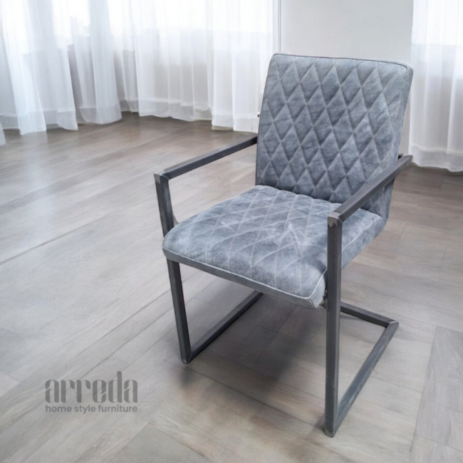 Scaun de piele naturală mary piele africa cosmos