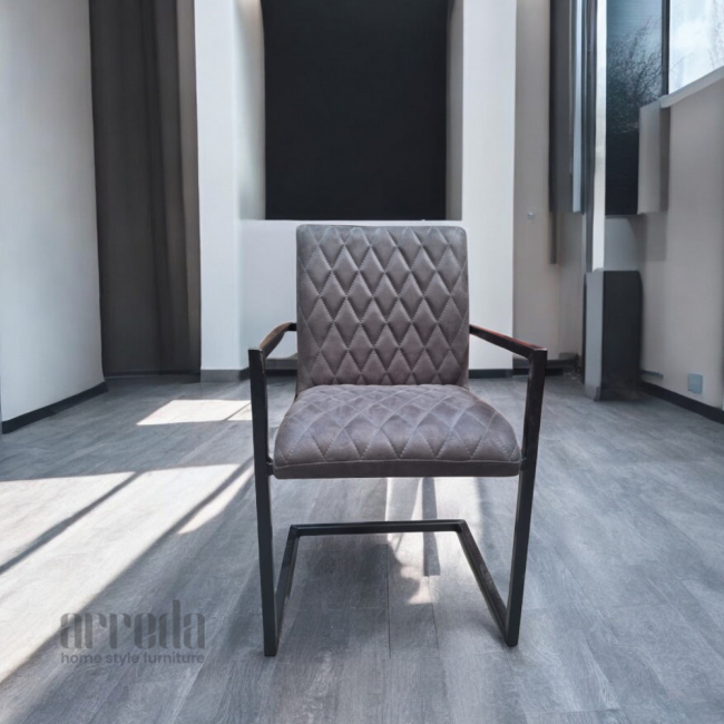 Scaun de piele naturală mary piele africa moro
