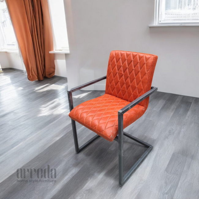 Scaun de piele naturală mary relax terra