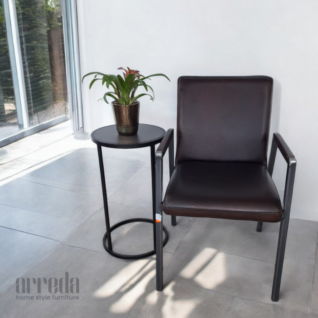 Scaun de piele naturală soem piele industrial cuba