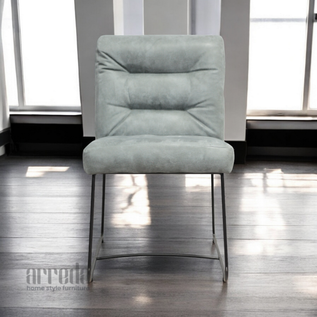 Scaun de stofă dic 411 adore dark grey